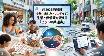 今年生まれたトレンドって？生活と価値観を変える「ヒットの共通点」